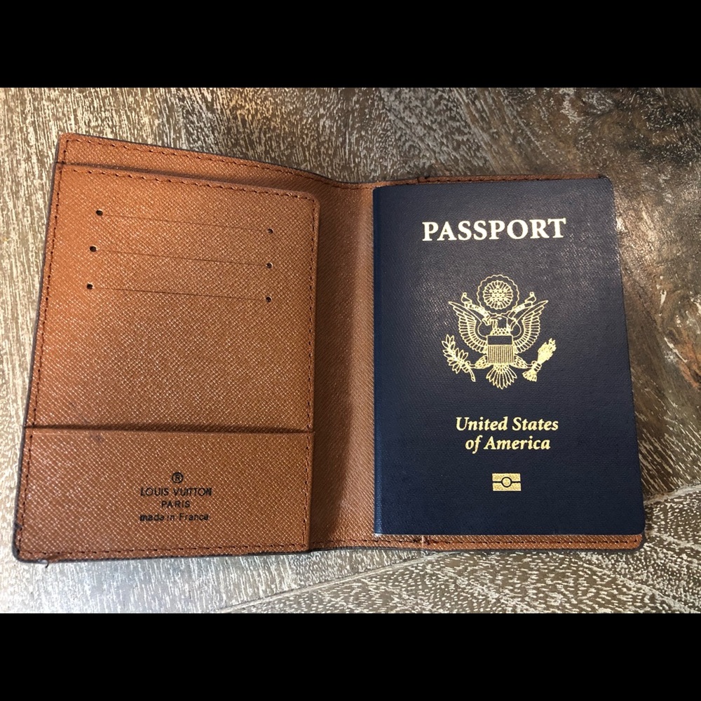 Designer Luxury Passport Holder